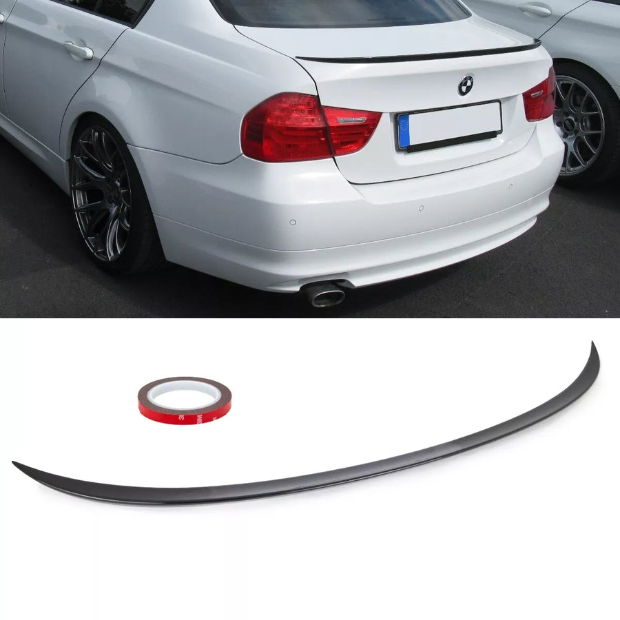 Spoiler Posteriore bagagliaio Nero Lucido per BMW E90 05-11 anche M Sport