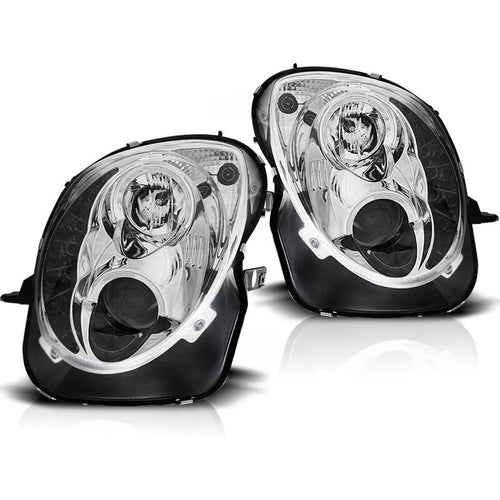Fari LED Luce Diurna per Alfa Romeo Mito 2008-2019 in Cromo