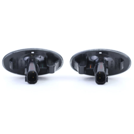 Coppia frecce laterali fumè nere per Suzuki Swift Grand Vitara Opel Agila B – vista 4