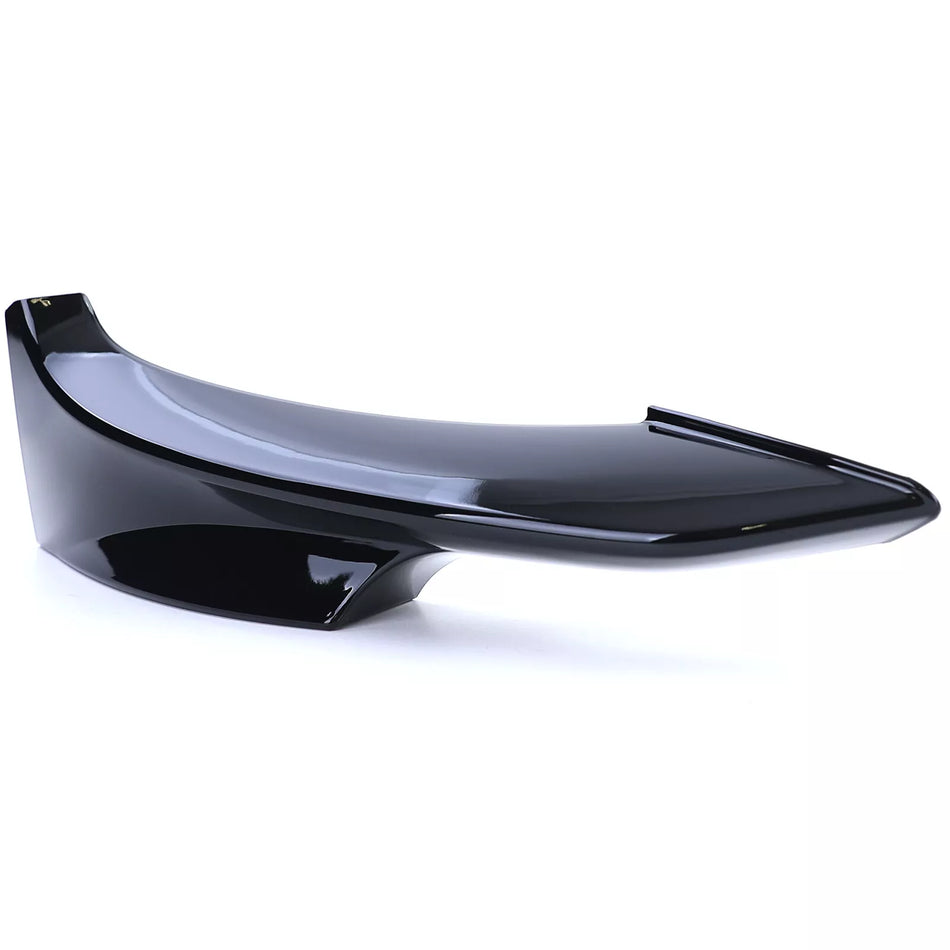 Spoiler parafango anteriore splitter nero lucido, per BMW Serie 3 E92 E93 10-13