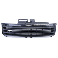 Griglia radiatore sportiva senza emblema nera per Vw Polo 9N 01-05