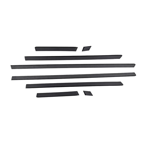 8 pz. Set battiporta touring Nero clip per BMW Serie 5 E34 88-96