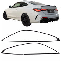 Set modanature Shadow Line nero lucido per BMW Serie 4 G22 Coupè dal 2020