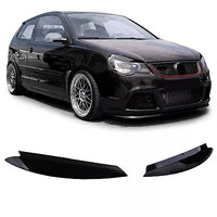 Parafanghi brutto sguardo nero lucido adatto per VW Polo 9N3 05-09