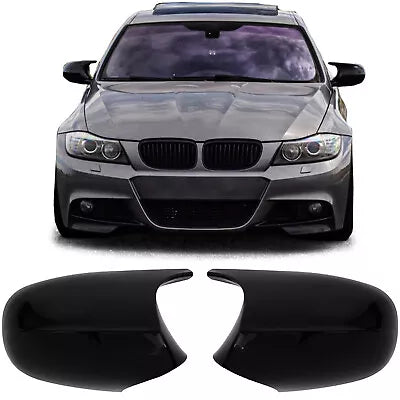 Sostituzione Coprispecchietti Nero Lucido per BMW Serie 3 E90 E91 E92 E93 Lci
