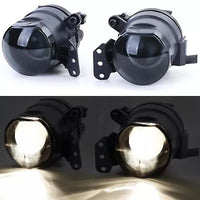 Proiettore fendinebbia con lente nero fumo adatto per BMW Serie 3 E90 E91