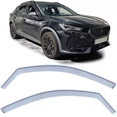 Deflettori Antivento Antivento Nero Smoke,per Cupra Formentor da 20