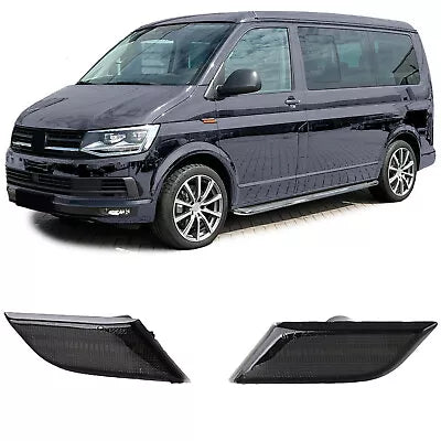 Striscia led nera indicatori di direzione laterali adatti per VW T6.1 dal 2020