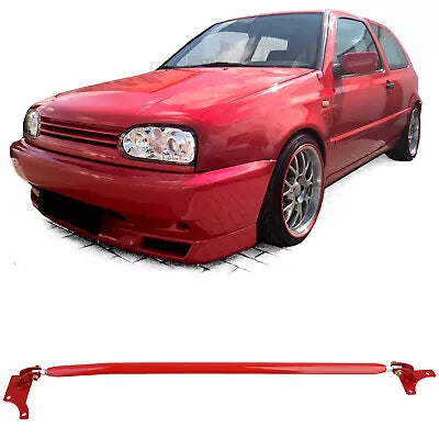 Barra duomi alluminio rossa regolabile per VW Golf 4 + Bora 97-03