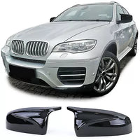 Sostituzione Coprispecchietti Ottica Sport Nero Lucido, per BMW X5 E70 X6 E71