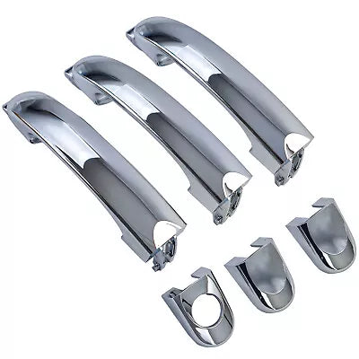 Set 3 maniglie porte esterne cromate da sostituire per VW Bus T5 03-09