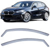 Deflettori Antivento Antipioggia Antivento Nero Smoke per BMW Serie 1 F40 dal 19