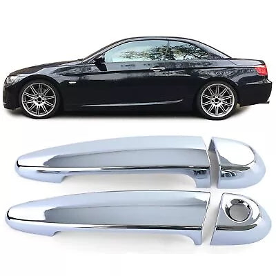 Maniglie porta pannelli cover cromo adatto, per BMW Serie 3 E92 93 1 E81 E82 E88