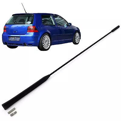 Antenna asta corta auto 40 cm antenna tetto asta VW Golf 3 4 5 Polo 6N2 9N Bora