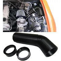 Set tubo di aspirazione aria Performance nero universale per filtro aria Sport