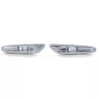 Coppia frecce laterali bianche BMW E90 E91 05-11 E92 E93 dal 06 Serie 1 E82 E88