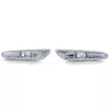 Coppia frecce laterali bianche BMW E90 E91 05-11 E92 E93 dal 06 Serie 1 E82 E88