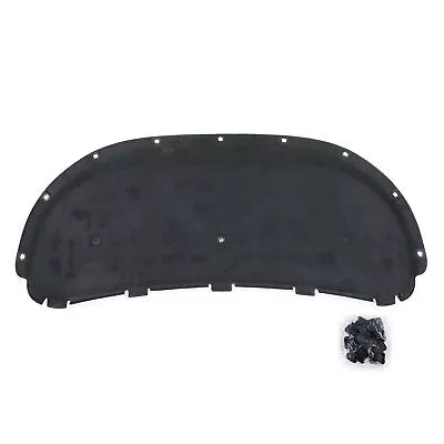 Isolamento cofano tappetino isolante con clip per Skoda Fabia 2 5J 06-14
