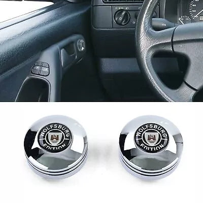 Pulsanti di regolazione specchietto edizione cromata VW Golf 3 91-97 Polo 6N