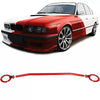 Barra alluminio rossa anteriore regolabile BMW Serie 5 E34 520i 525i 89-96