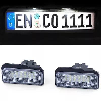 Luci targa led bianco 6000K per Mercedes C219 R171 W211 W203