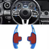 Palette Cambio Alluminio Blu per Mercedes CLA C117 C118 CLS C218 C257