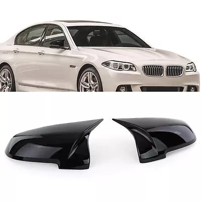 Ricambio calotte specchietti nero lucido BMW F10 F11 F06 F012 F13 F01 F02