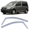 Deflettori Antipioggia Antivento Chiari per VW Caddy 3 2K 04-15