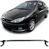 Barra alluminio nera anteriore 3 pz regolabile, per Peugeot 206 + CC SW 98-08