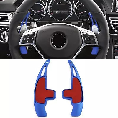 Palette Cambio Alluminio Blu, per Mercedes AMG SL63 65 R230 SLK55 R171 SLS