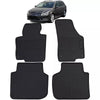 Tappetini auto in gomma neri set premium per VW Passat B6 3C 2005-2010