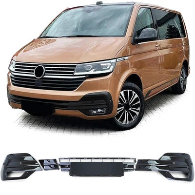 Mascherine fendinebbia nero lucido per VW T6.1 Bus Transporter dal 19