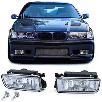 Fendinebbia in trasparente con telaio di supporto BMW Serie 3 E36 anche M3 90-99