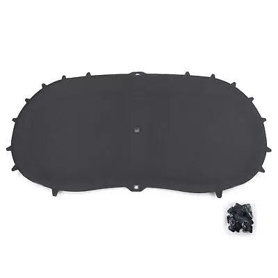 Tappetino isolante cofano motore con clip per VW Tiguan 5N 11-18