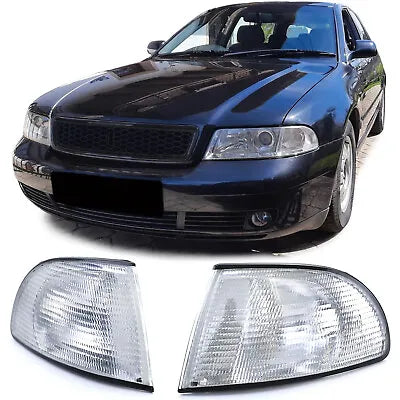 Coppia frecce bianche sinistra destra Audi A4 B5 berlina Avant Sw 94-01