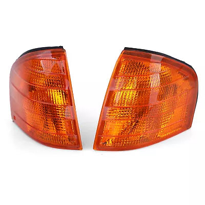 Frecce Arancione Coppia Sinistra Destra per Mercedes Classe C W202 S202 93-01