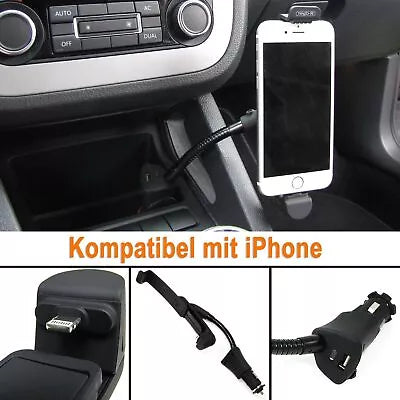 Supporto cellulare auto attivo con stazione di ricarica iPhone 5 5C 5S 5SE 6 6S