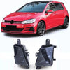 Coppia fendinebbia LED neri fumo adatti per VW Golf 7 GTI 5G1 13-20