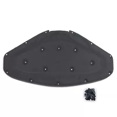 Tappetino isolante cofano motore con clip adatto, per BMW Serie 3 F30 F31 11-19
