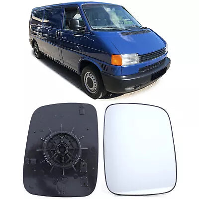 Vetro specchio per specchio non riscaldato destro per VW Bus T4 90-03