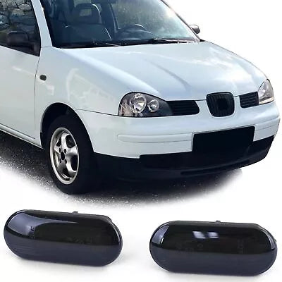 Frecce laterali LED Lightbar nere, per Seat Alhambra Arosa Altea Cordoba Vario