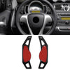 Palette leva cambio alluminio nero, per Smart ForFour 453 14-18