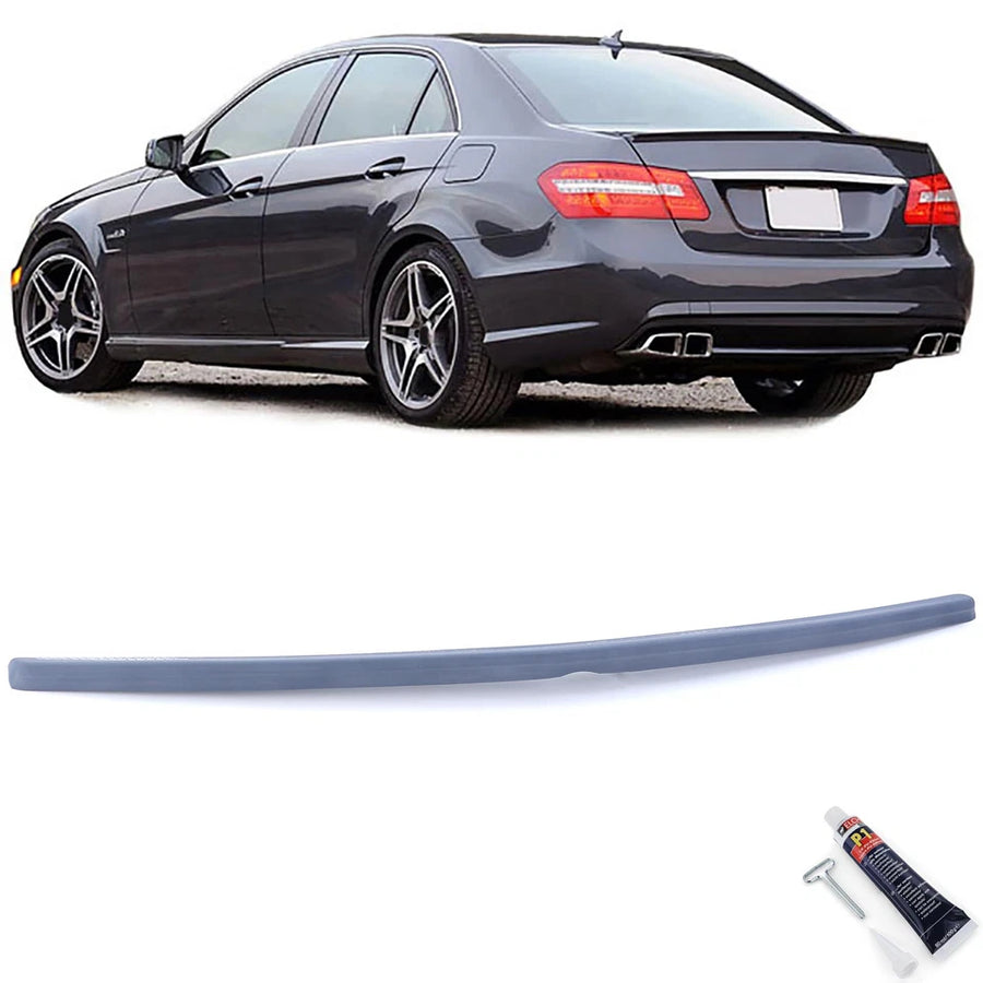 Spoiler posteriore labbro effetto + ABE, per Mercedes E W212 berlina 09-16