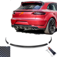 Spoiler posteriore in vero carbonio Performance labbro Porsche Macan 2014-2018