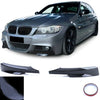 Spoiler anteriore angoli splitter nero lucido, per BMW Serie 3 E90 E91 08-12