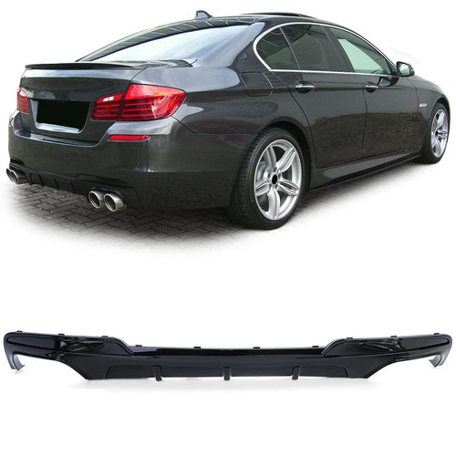 Diffusore posteriore Performance nero lucido per BMW Serie 5 F10 F11 550i M550d