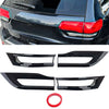Bordi fanali posteriori nero lucido adatti per Jeep Grand Cherokee WK2 14-20