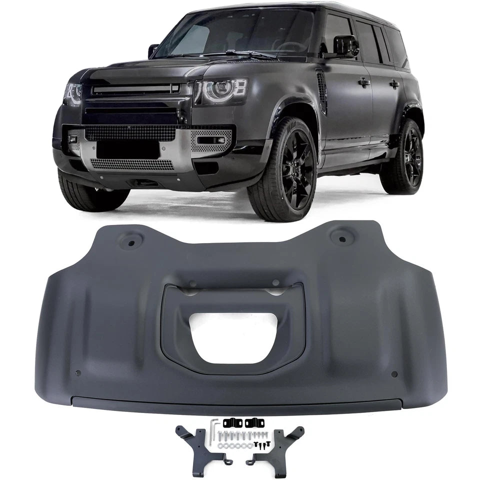 Protezione Sottoscocca Alluminio Nero per Land Rover Defender L663 90 110 dal