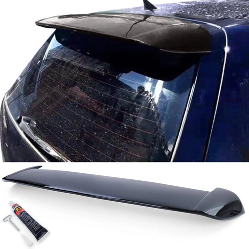 Spoiler posteriore bordo tetto nero lucido per VW Golf 4 1J1 berlina 97-03