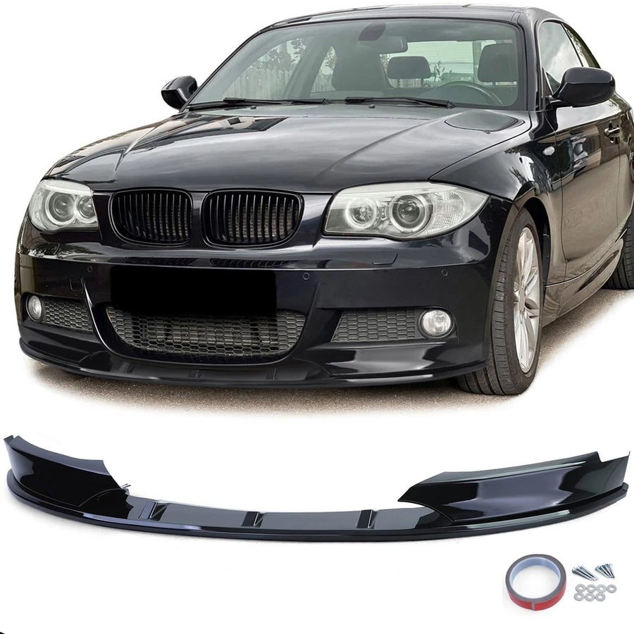 Lama Anteriore, performance nero lucido, per BMW Serie 1 E82 E88 11-13